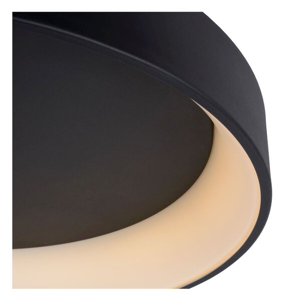 TALOWE LED Ceiling Light Ø30cm 80W 3000K Black