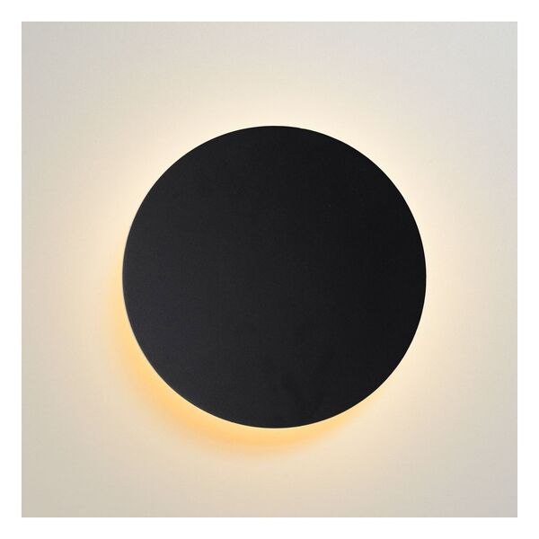 EKLYPS LED Wall Light Ø15cm 6W 360LM 3000K Black
