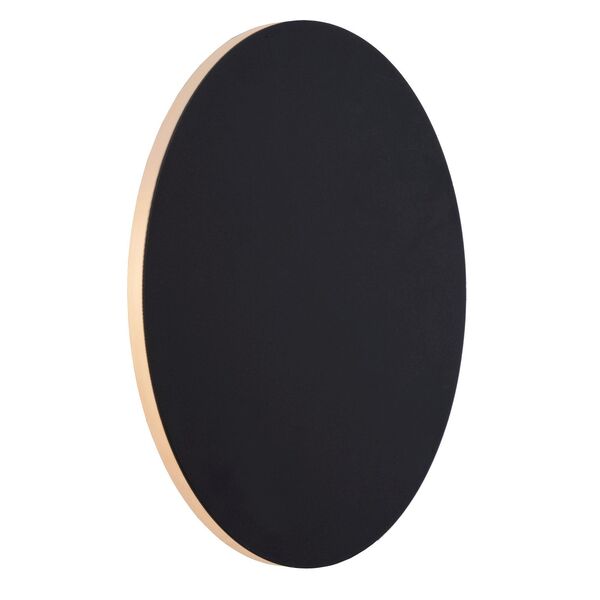 EKLYPS LED Wall Light Ø25cm 8W 480LM 3000K Black