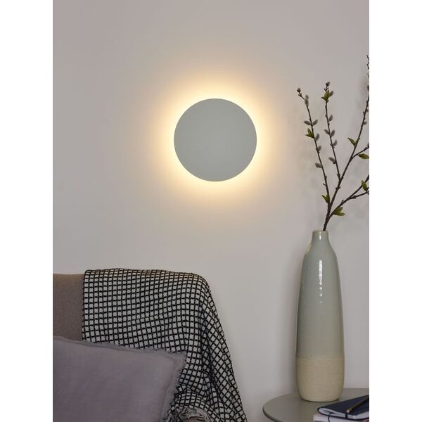 EKLYPS LED Wall Light Ø25cm 8W 480LM 3000K White