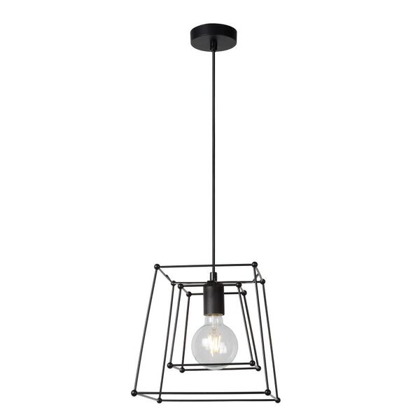 EDGAR Pendant E27 Ø26cm Black