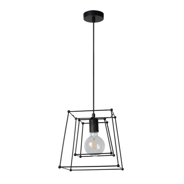 EDGAR Pendant E27 Ø26cm Black