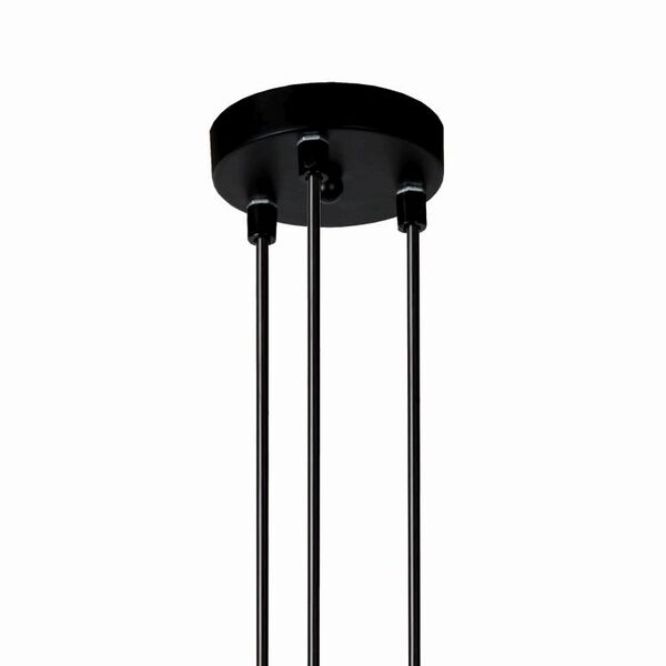 EDGAR Pendant E27 Ø26cm Black
