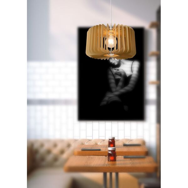 ETTA Pendant E27 Ø39cm H22cm Wood