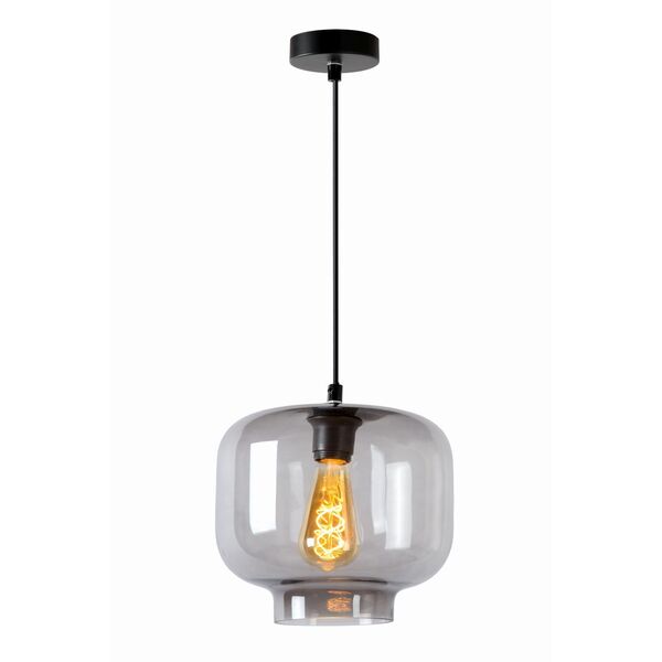 MEDINE Pendant 1x E27 40W Smoke Glass