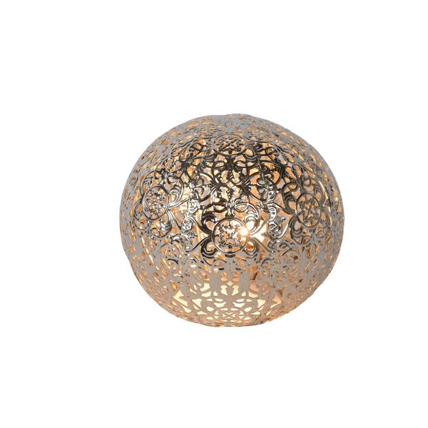 PAOLO Table Lamp G9/28w excl Ø14.5cm Silver