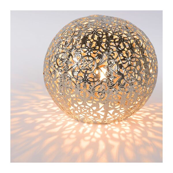 PAOLO Table Lamp G9/28w excl Ø14.5cm Silver
