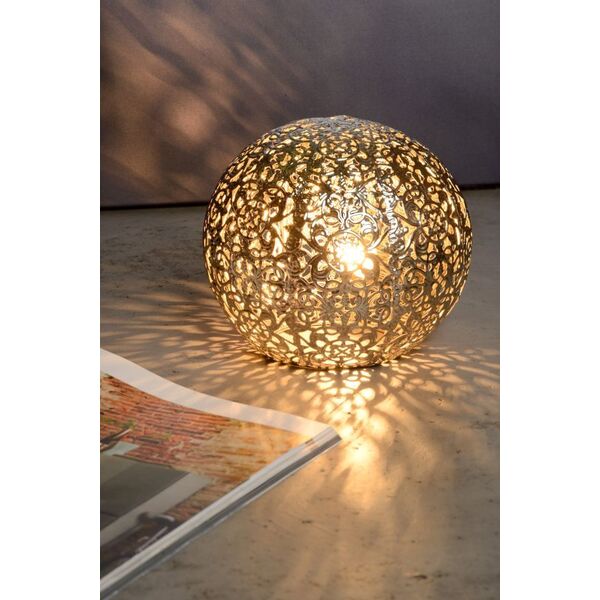 PAOLO Table Lamp G9/28w excl Ø14.5cm Silver