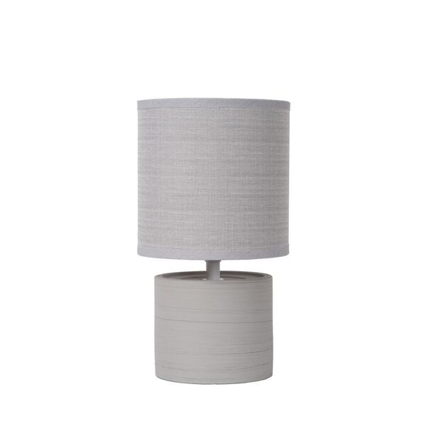 GREASBY Table Lamp E14 H26cm Grey