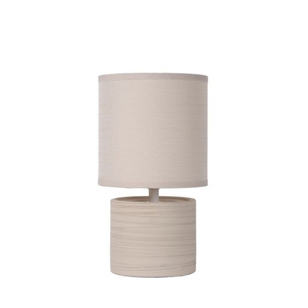 GREASBY Table Lamp E14 H26cm Cream