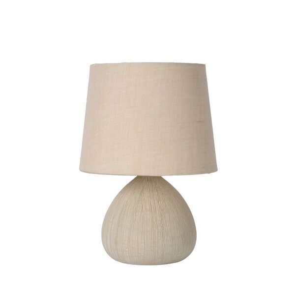 RAMZI Table Lamp E14 H26cm Cream