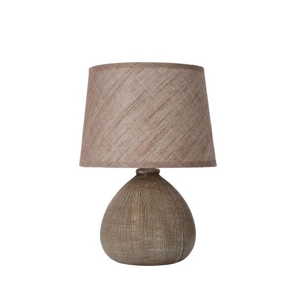 RAMZI Table Lamp E14 H26cm Brown