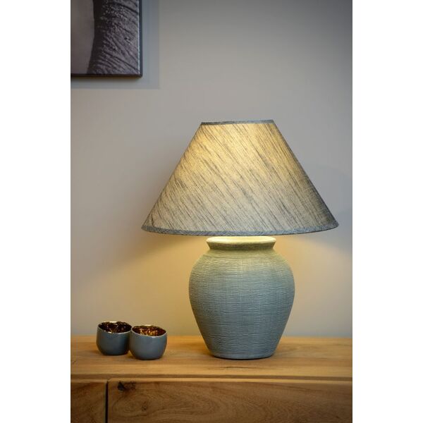 RAMZI Table Lamp E27 H42cm Grey