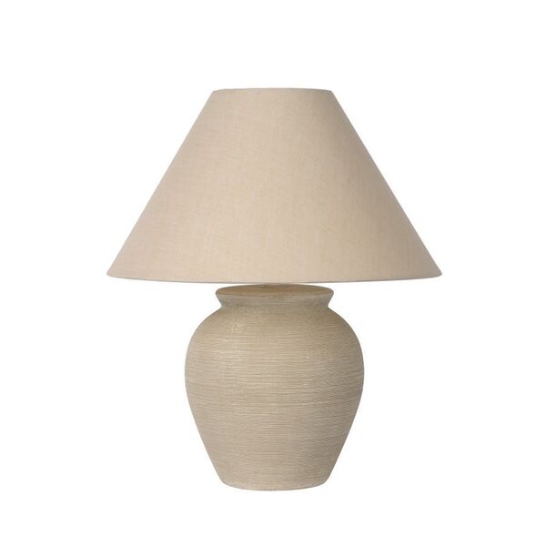 RAMZI Table Lamp E27 H42cm Cream