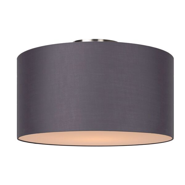 CORAL Ceiling Light E27 D45 H25cm Grey