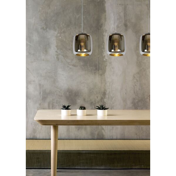 ERYN Pendant 3x E27/60W 88/20/145cm cm  Chrome