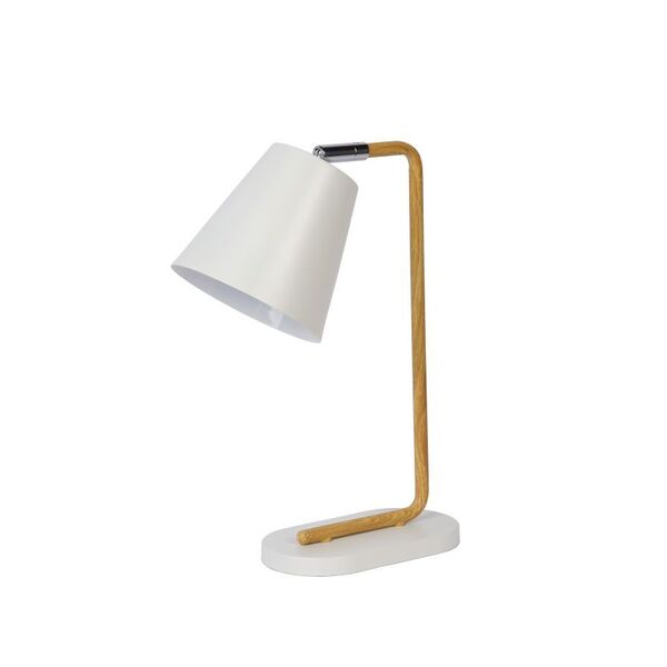 CONA Table Lamp E14 L10 W19 H36cm White