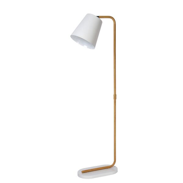 CONA Floor Lamp E27 L21 W38 H140cm White