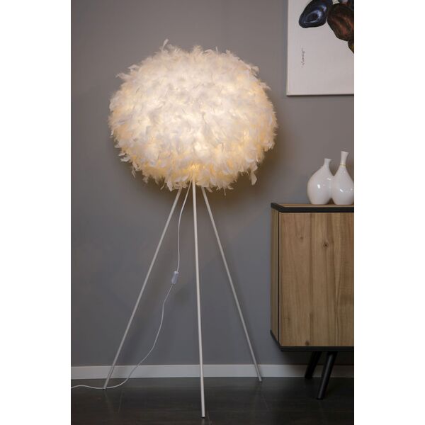 GOOSY SOFT Floor Lamp E27 Ø50cm H142cm White