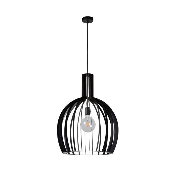 MIKAELA Pendant E27 Ø50cm H65cm Black