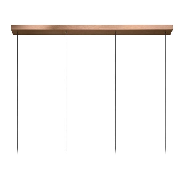 LORENZ Pendant  LED  4x4W Satin Copper