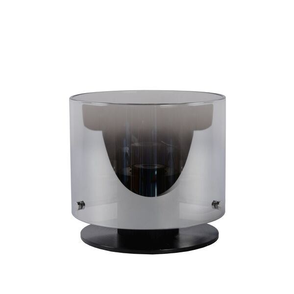 OWINO Table Lamp GU10 LED Ø 20cm H17cm Black/Smoke