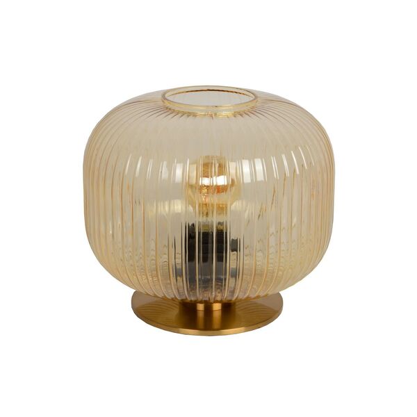 VIRGIL Table lamp E27/40W H23.5cm Amber glass