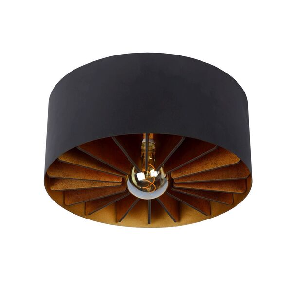 ZIDANE Ceiling Light E27/15W Ø 40cm Black/Gold