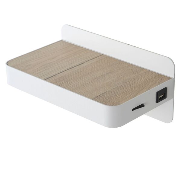 ATKIN Xall Light LED 5W+USB port 25/14/11cm White