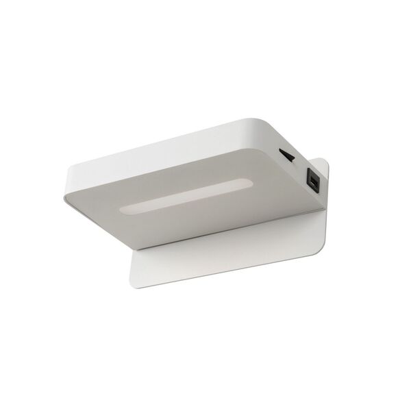 ATKIN Xall Light LED 5W+USB port 25/14/11cm White
