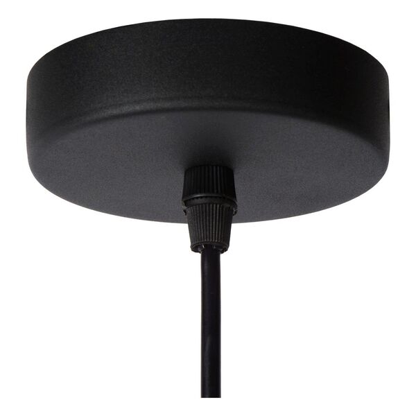 ZIDANE Pendant E27/15W Black/Dark wood