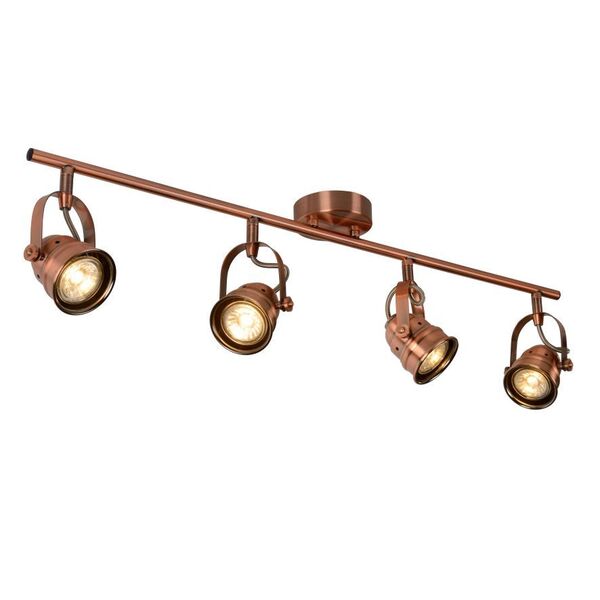 CIGAL Spot LED 4xGU10/5W 350LM 2700K Red Copper