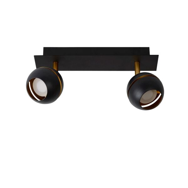 BINARI Spot LED 2x 5W 2700K  L30 W10 H14.5cm Black