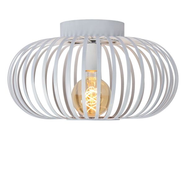 MANUELA Ceiling Light 1xE27 Ø40cm White