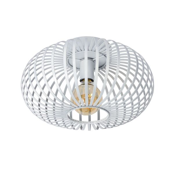 MANUELA Ceiling Light 1xE27 Ø40cm White