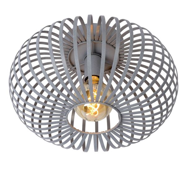 MANUELA Ceiling Light 1xE27 Ø40cm Grey