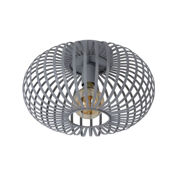 MANUELA Ceiling Light 1xE27 Ø40cm Grey