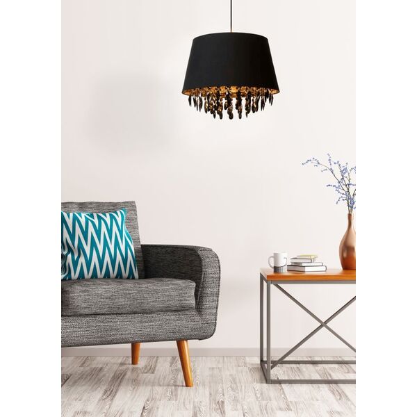 DOLTI Pendant E27 Ø45cm Black