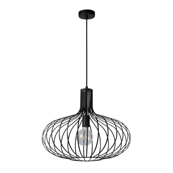MANUELA Pendant 1xE27 Ø50cm Black