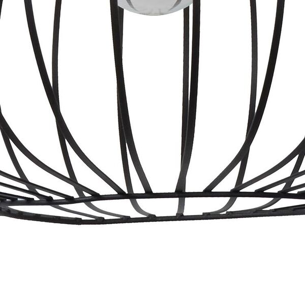 MANUELA Pendant 1xE27 Ø65cm Black