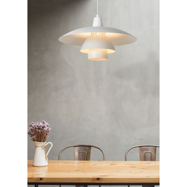 GITSY Pendant E27 Ø40cm White