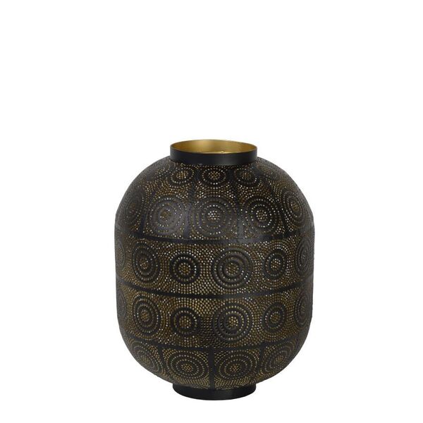 TAHAR Table Lamp E27 Ø25cm H31cm Black