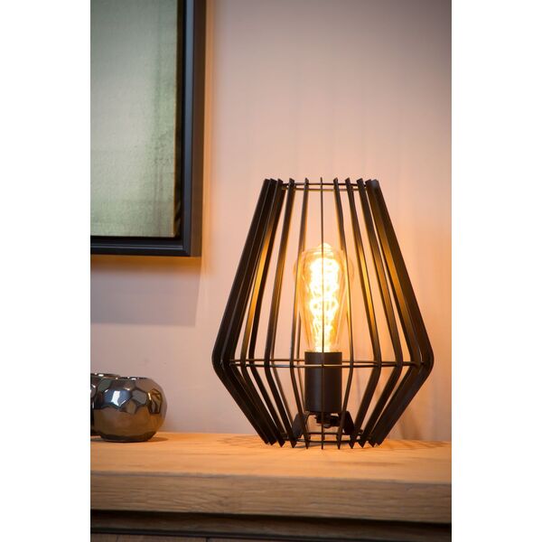 REDA Table Lamp E27/40W H27cm Black