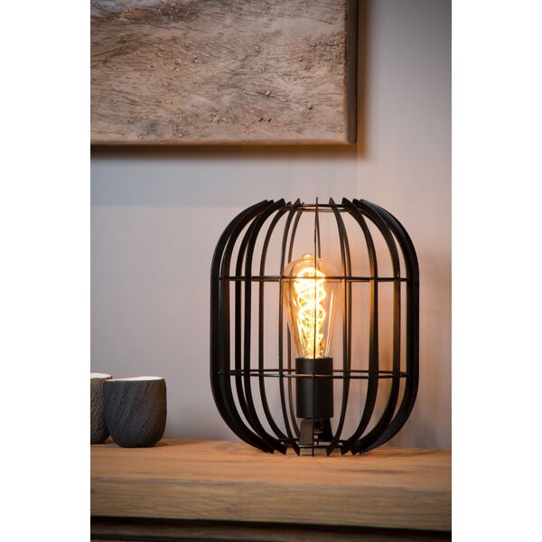 REDA Table Lamp E27/40W H26cm Black