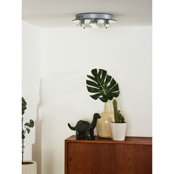 READY-LED Ceiling Light 5x50412/03/36 Glass/Chrome