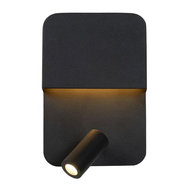 BOXER Wall Light LED 5W+3W+ USB Black