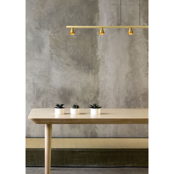 DELANO Pendant Led 5x5W Satin Brass