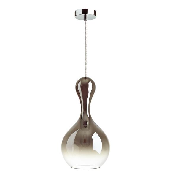 Подвесной светильник Odeon Light Karti [дымчатый/хром Подвес E27 60W KARTI]