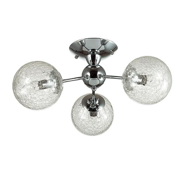 PALLA LN16 125 [хром/стекло Люстра потолочная E14 3*40W 220V]