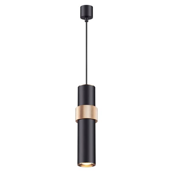 Подвесной светильник Odeon Light Afra [черный/золотой Подвес GU10 5W 220V AFRA]